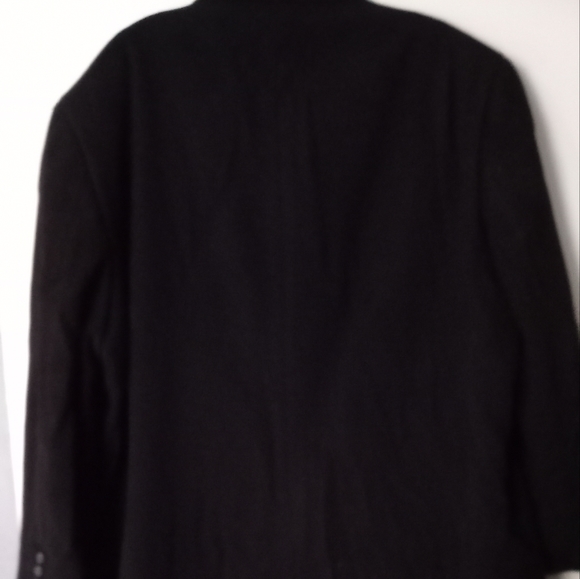 Ralph Lauren Long Wool and Cashmere Coat/44R w/ Leather M Gloves - Picture 4 of 13